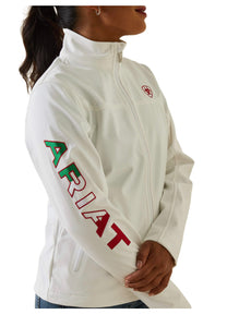 Women's Ariat Classic Team Mexico Softshell Jacket Style#10043548