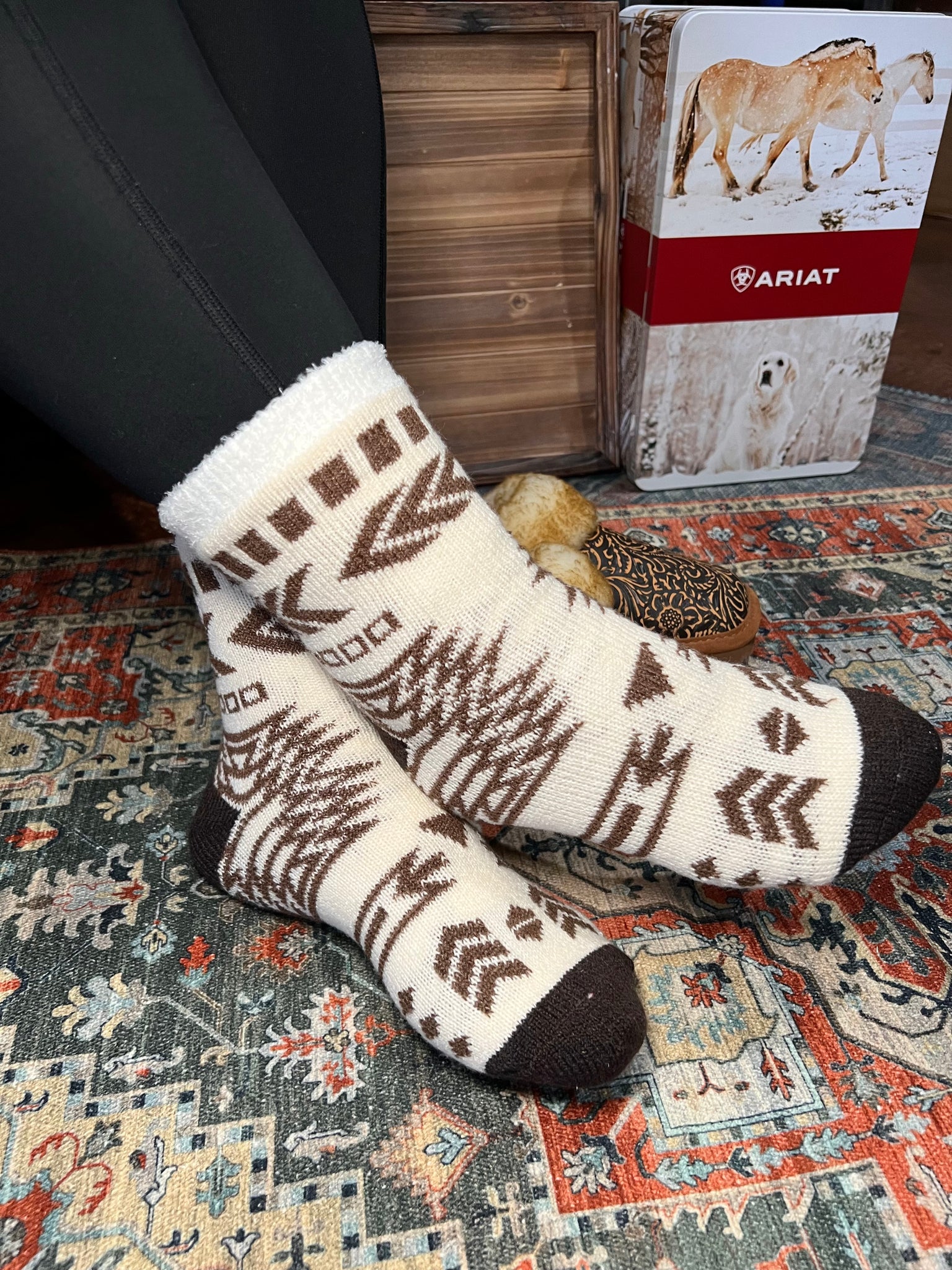 Ariat Cozy Aloe Socks (2 Pair) – Rodeo Western Wear