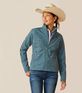 Women's Ariat New Team Softshell Print Jacket - Lacey