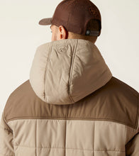 Load image into Gallery viewer, Men&#39;s Ariat Hooded Insulated Jacket - Major Brown/Brindle
