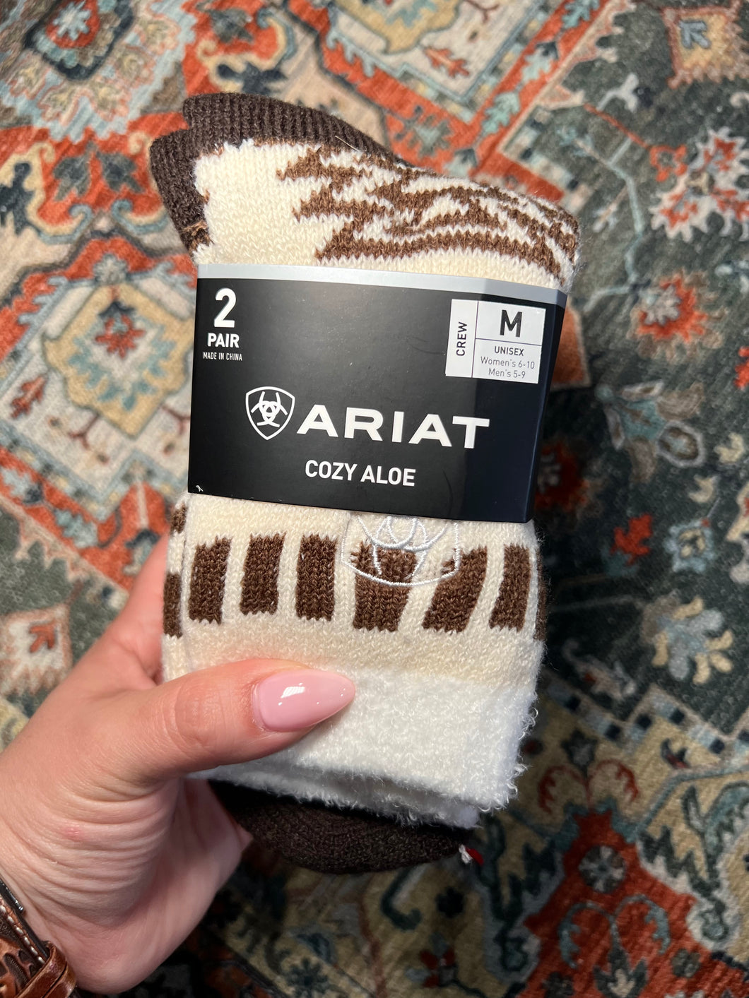 Ariat Cozy Aloe Socks (2 Pair)