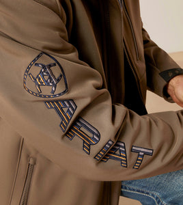 Men's Ariat Logo 2.0 Softshell Jacket - Banyan Bark