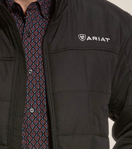 Men's Ariat Crius Insulated Jacket - Black