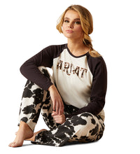 Load image into Gallery viewer, Women’s Ariat Pijamas - Cow Pijama Set
