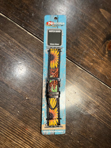 Sun Flower Tooled Iwatch Band 42-44mm