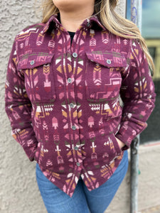 WOMEN'S Ariat Shacket Shirt Jacket in Style#10041577