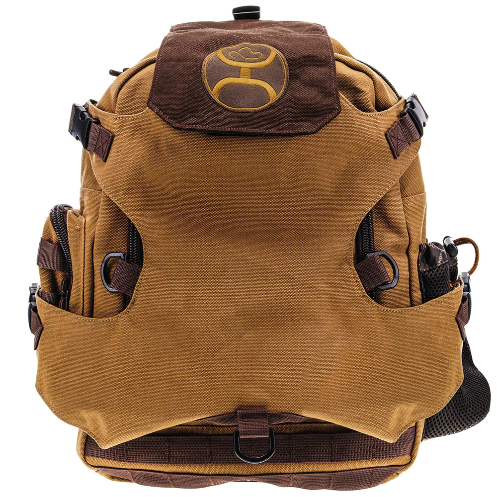 Hooey Mule Boot/Hat Carrying Backpack in Brown