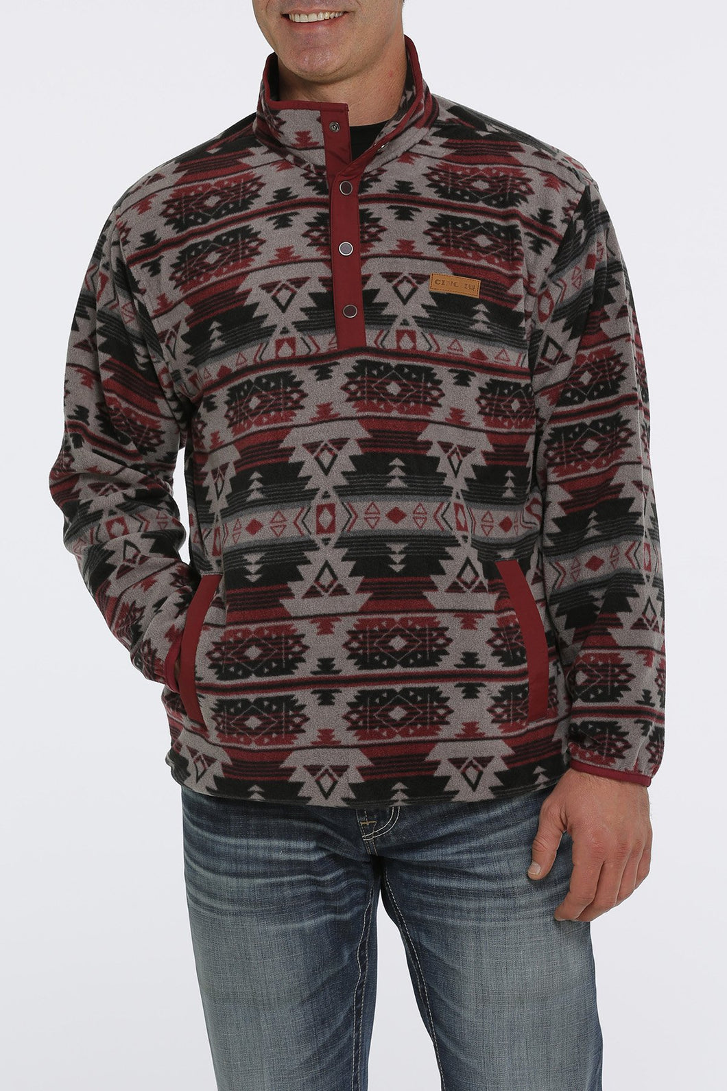 MEN'S Cinch Polar Fleece - Gray