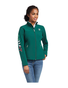 WOMEN'S New Team Softshell Mexico Jacket in Verde/Green  (STYLE #10039460)