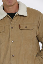 Load image into Gallery viewer, MEN&#39;S Cinch Concealed Carry Trucker Jacket - Khaki
