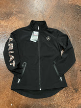 Load image into Gallery viewer, WOMEN&#39;S Ariat Team Softshell Jacket Black Pony
