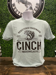 Cinch American Classic Short Sleeve T-Shirt (Blue Heather)