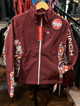 Load image into Gallery viewer, WOMEN&#39;S Cinch Concealed Carry Bonded Jacket - Burgundy
