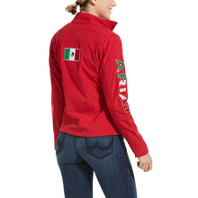 Load image into Gallery viewer, Women&#39;s Ariat Classic Team MEXICO Softshell Water Resistant Jacket Style#10031428
