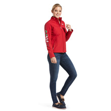 Load image into Gallery viewer, Women&#39;s Ariat Classic Team MEXICO Softshell Water Resistant Jacket Style#10031428
